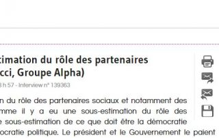 Pierre Ferracci, interviewé par News Tank RH sur l'actualité sociale Pierre Ferracci, interviewé par News Tank RH sur l'actualité sociale