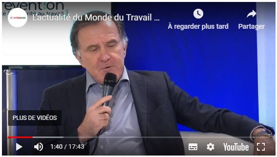 Pierre Ferracci, invité des RDV du Monde du Travail, le 21 mars.