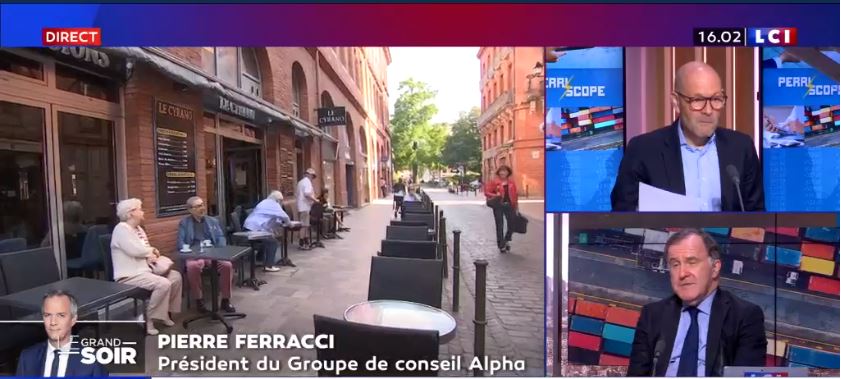 Pierre Ferracci était l'invité de Pascal Perri dans son émission "Perri Scope", le 2 juin 2020, sur LCI