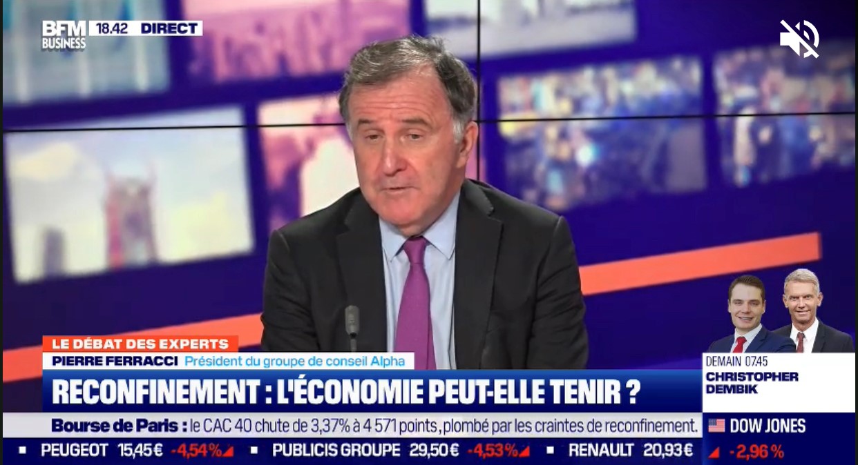 Pierre Ferracci était l'invité, mercredi 28 octobre, de Thomas Sasportas