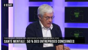 Santé mentale : François Cochet était l'invité d'Arnaud Ardoin sur B Smart, le 6 janvier 2022