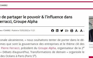 Pour la 2e édition des « Débats d’aujourd’hui, Transformations de demain », deux sujets prioritaires pour les entreprises : une réflexion profonde sur la gouvernance des entreprises et l’enjeu des compétences Pour la 2e édition des « Débats d’aujourd’hui, Transformations de demain », deux sujets prioritaires pour les entreprises : une réflexion profonde sur la gouvernance des entreprises et l’enjeu des compétences
