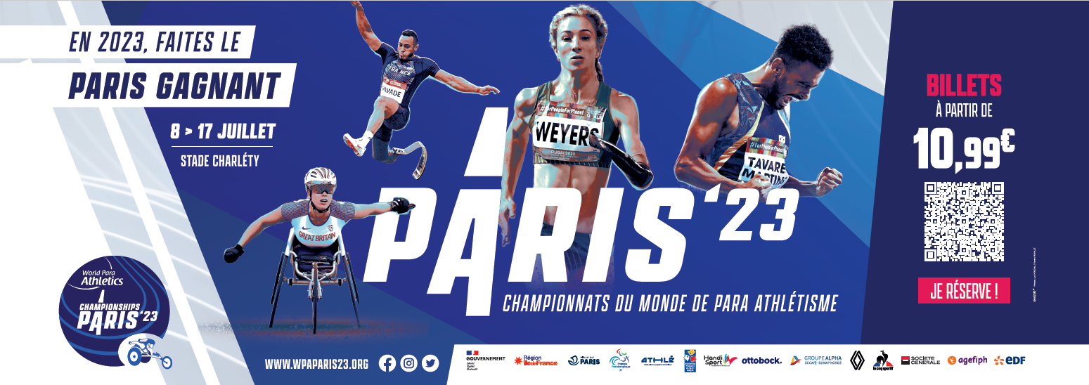 Groupe ALPHA, partenaire des Championnats mondiaux de para-athlétisme Paris 23'