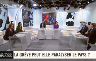 Le grand débat sur LCP dans "Ça vous regarde" sur la réforme des retraites le 7 mars 2023, avec Pierre Ferracci
