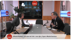 Pierre Ferracci sur Radio Classique dans "Les Stars de l'info", 17 mars 2023