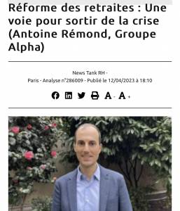 Réforme des retraites : Une voie pour sortir de la crise