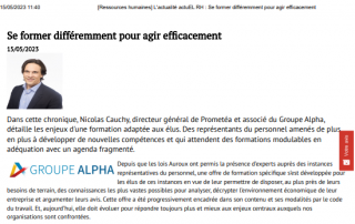 Se former différemment pour agir efficacement Se former différemment pour agir efficacement