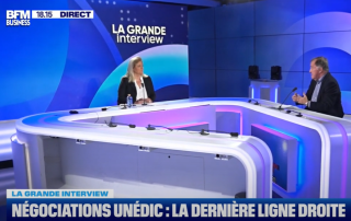 Pierre Ferracci était l'invité de La Grande Interview sur BFM Business, le 8 novembre 2023