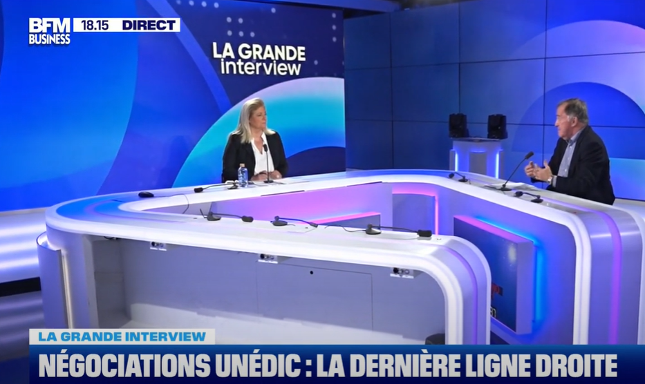 Pierre Ferracci était l'invité de La Grande Interview sur BFM Business, le 8 novembre 2023