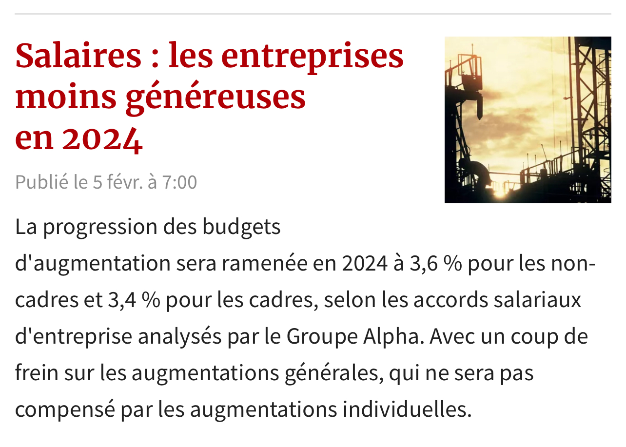 La note NAO 2024 du Centre Etudes & Data dans la presse