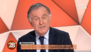 Pierre Ferracci était l'invité de 28 minutes sur Arte le 17 avril 2024