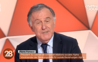 Pierre Ferracci était l'invité de 28 minutes sur Arte le 17 avril 2024