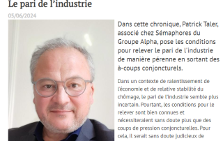 Le pari de l’industrie Le pari de l’industrie
