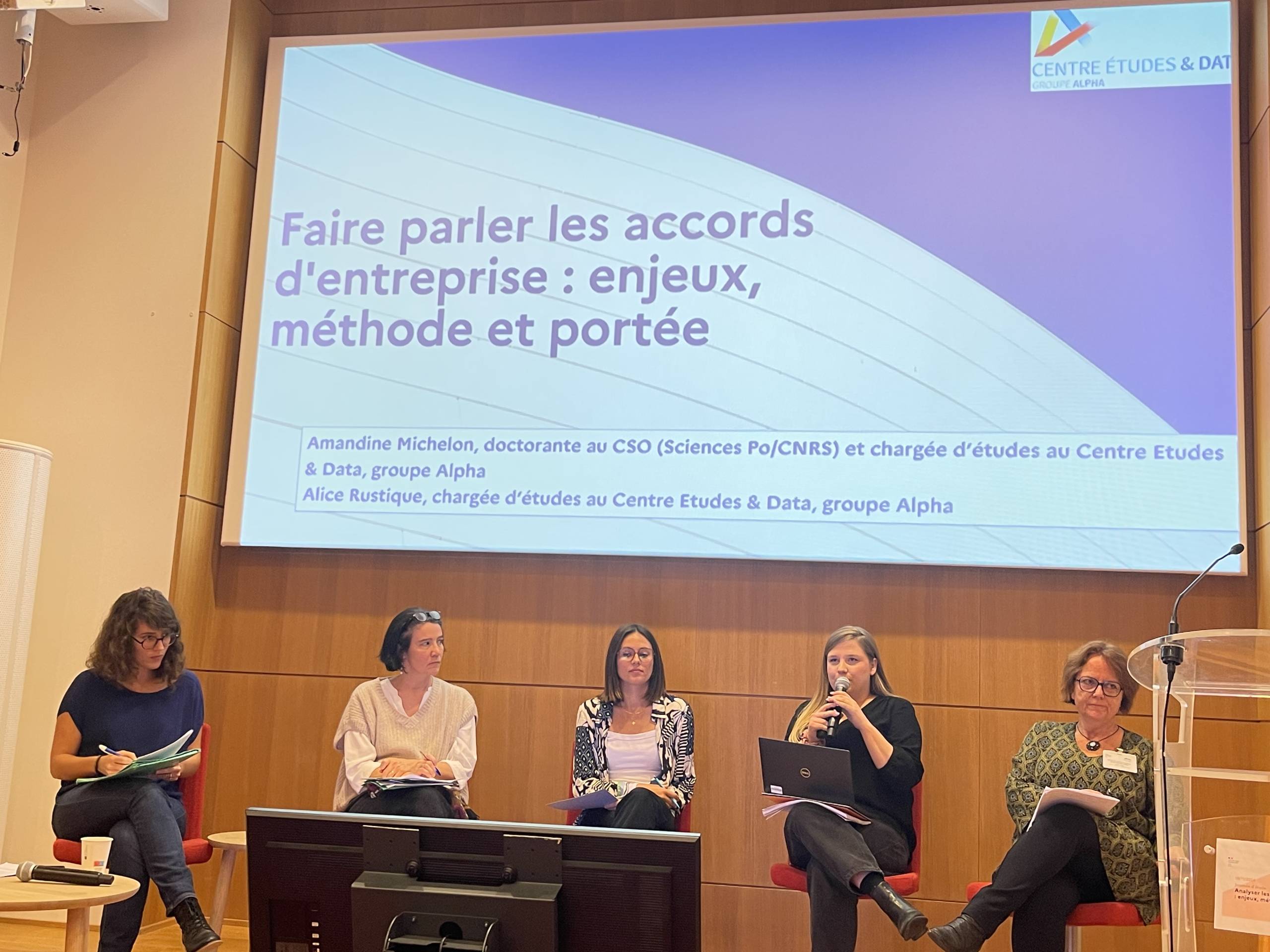 Le Centre Etudes & Data du Groupe Alpha invité par la Dares à "Faire parler les accords d'entreprise", le 19 novembre 2024