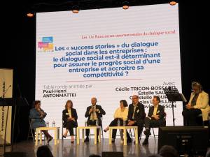 Estelle Sauvat et Pierre Ferracci ont participé aux 11èmes Rencontres internationales du dialogue social