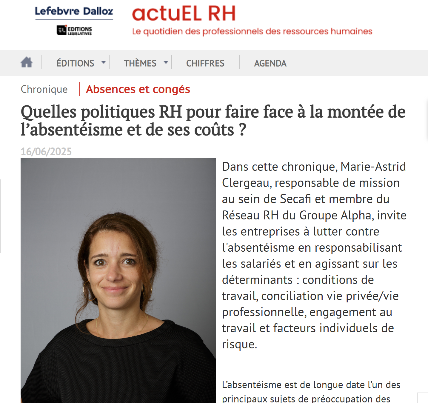 Quelles politiques RH pour faire face à la montée de l’absentéisme et de ses coûts ?