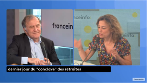 Pierre Ferracci était L'invité éco d'Isabelle Raymond sur franceinfo, lundi 23 juin 2025