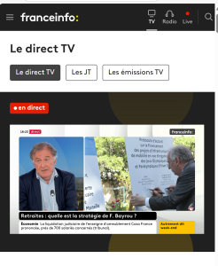 Pierre Ferracci était l'invité d'Autrement dit, une émission de Myriam Encaoua sur France info TV