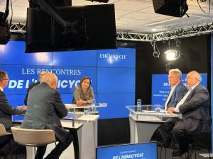 Estelle Sauvat, l'invitée de L'Hémicycle pour un débat sur : "Sens du travail & compétences"