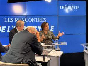 Estelle Sauvat, l'invitée de L'Hémicycle pour un débat sur : "Sens du travail & compétences"