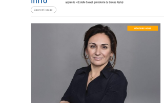 " Il est encore nécessaire d'encourager les entreprises à recruter des apprentis", une interview d'Estelle Sauvat in Centre-Inffo