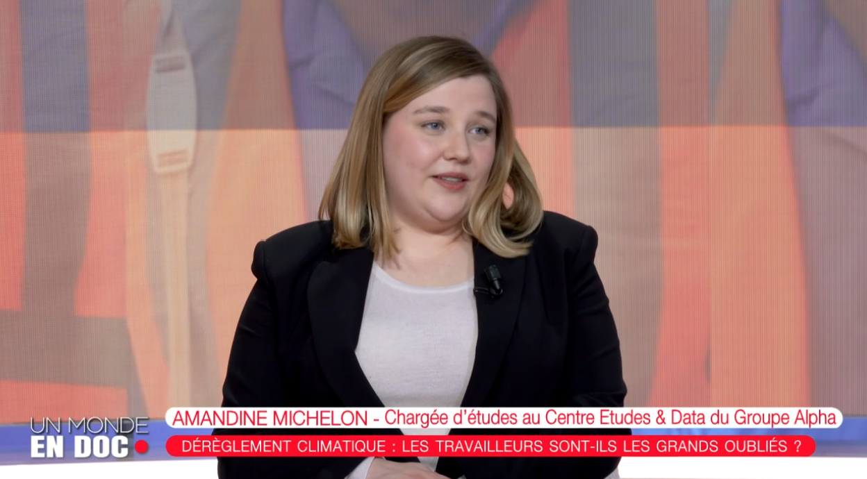 Amandine Michelon, Chargée d'études au Centre Etudes & Data du Groupe Alpha, l'invitée de Public Sénat, le 21 novembre 2025