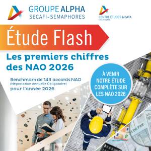 Publication de l'étude Flash Les premiers chiffres des NAO 2026