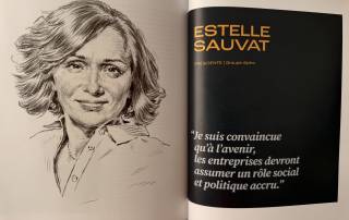 "Je suis convaincue qu’à l’avenir, les entreprises devront assumer un rôle social et politique accru" Estelle Sauvat in "Vers 2050" de l'Institut de l'Entreprise