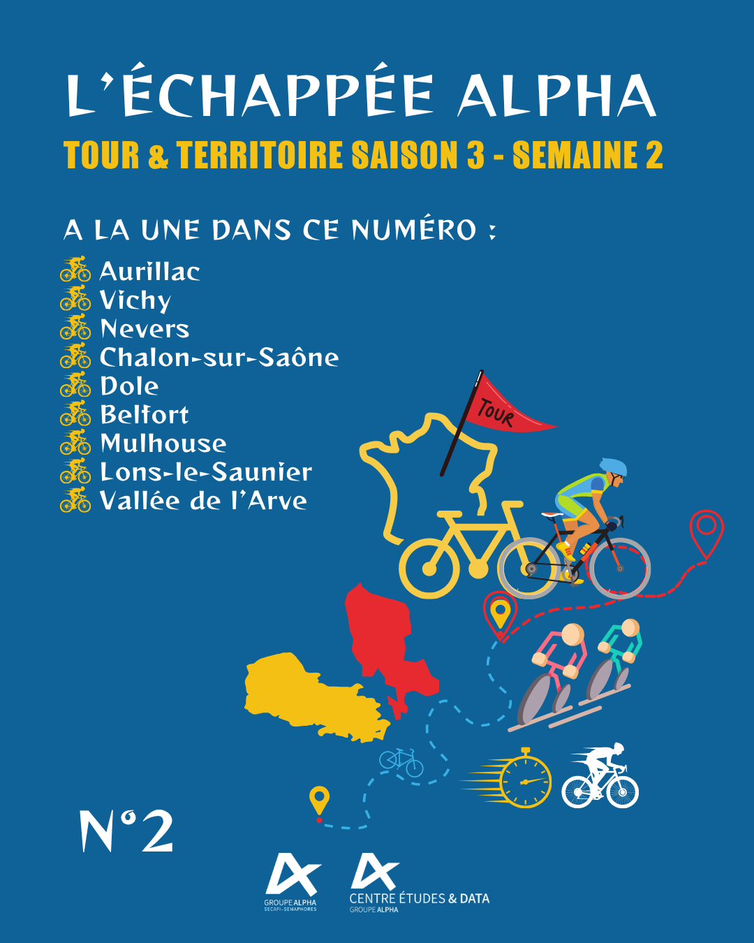 [ 3e Saison ] L'Échappée Alpha : Tour & Territoire