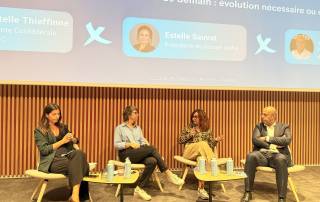 Estelle Sauvat, l'invitée d'une table ronde consacrée à l'avenir du syndicalisme Estelle Sauvat, l'invitée d'une table ronde consacrée à l'avenir du syndicalisme